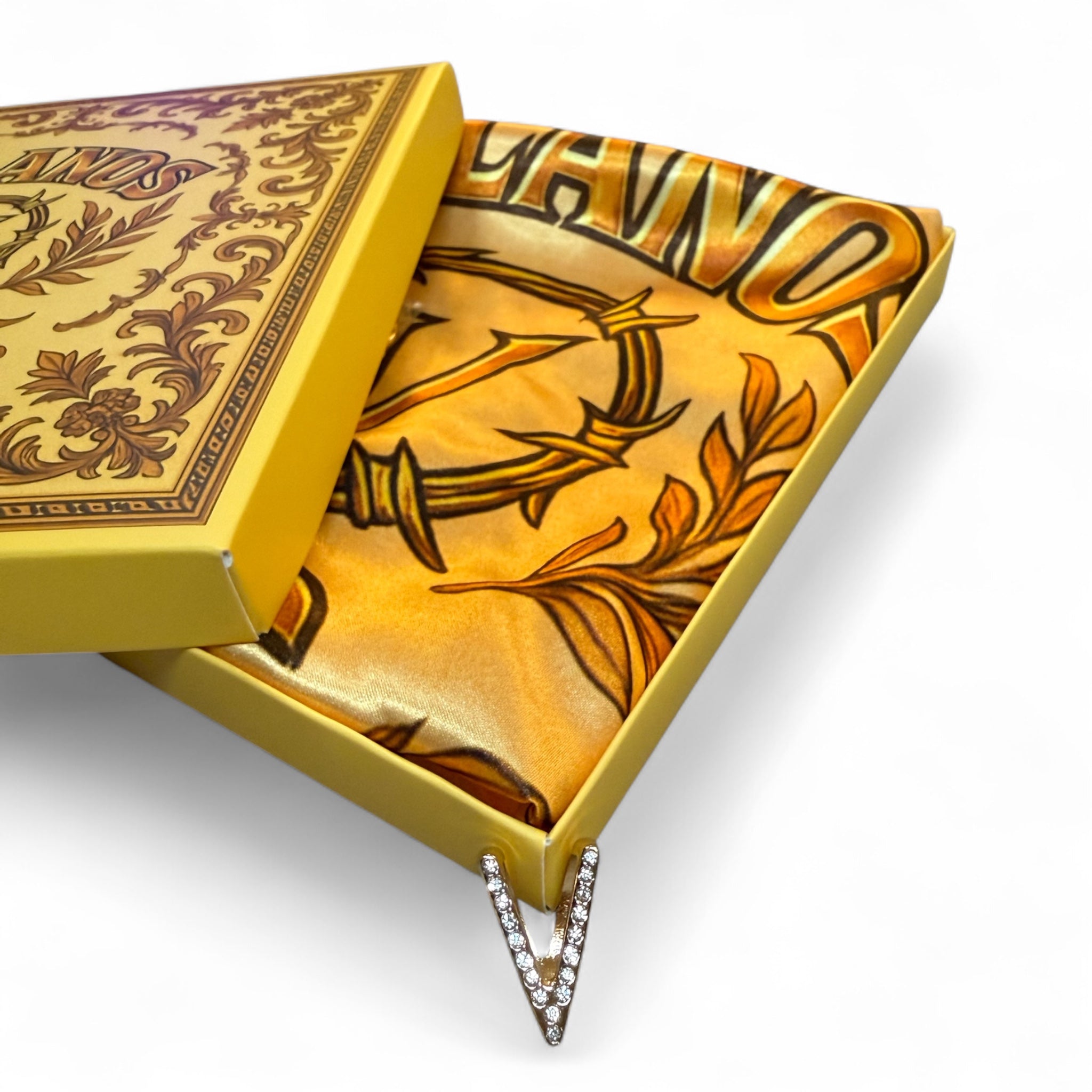 Villanos NYC “Thorn of Gold” Silk Bandana (Limited Edition)